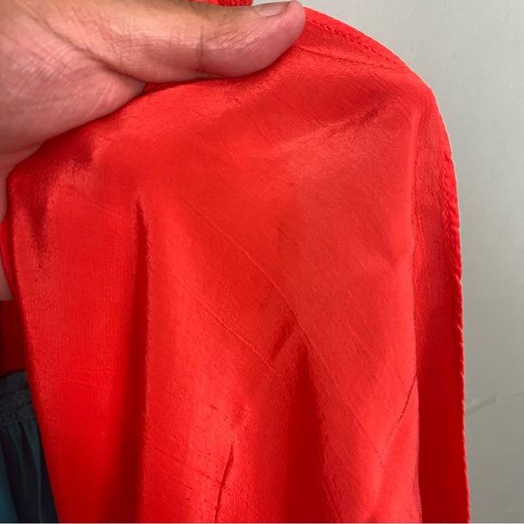 Alice + Olivia Kia Maxi Dress‎ Rainbow Tiered Size 2 - Picture 8 of 10